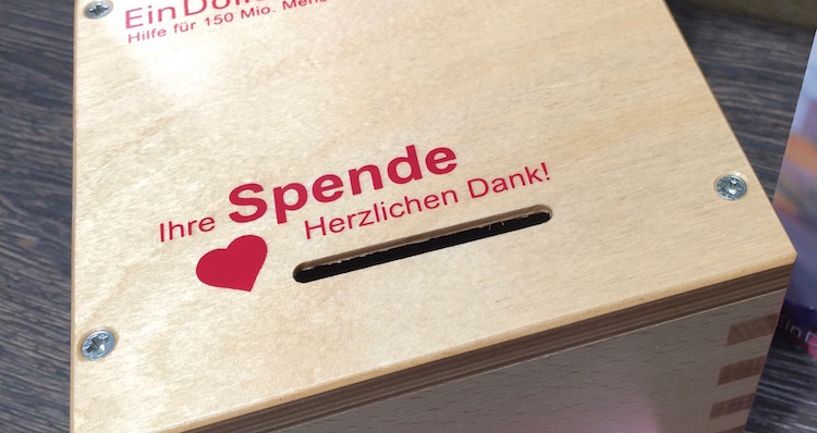 Spende Ein Dollar Brille